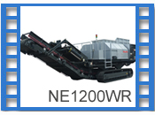 Electric Crawler-mounted Crusher(Roll Type) NE1200WR