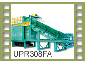 Power roll crusheing unit UPR308FA