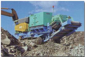 Power roll crusher NC1500RE