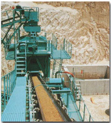 Sand production plant